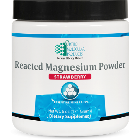 ORTHOMOLECULAR Reacted Magnesium Powder-Strawberry | Hasan Mirza, MD