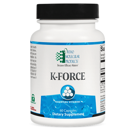 Ortho Molecular K-Force supplement — supports bone, heart & immune health