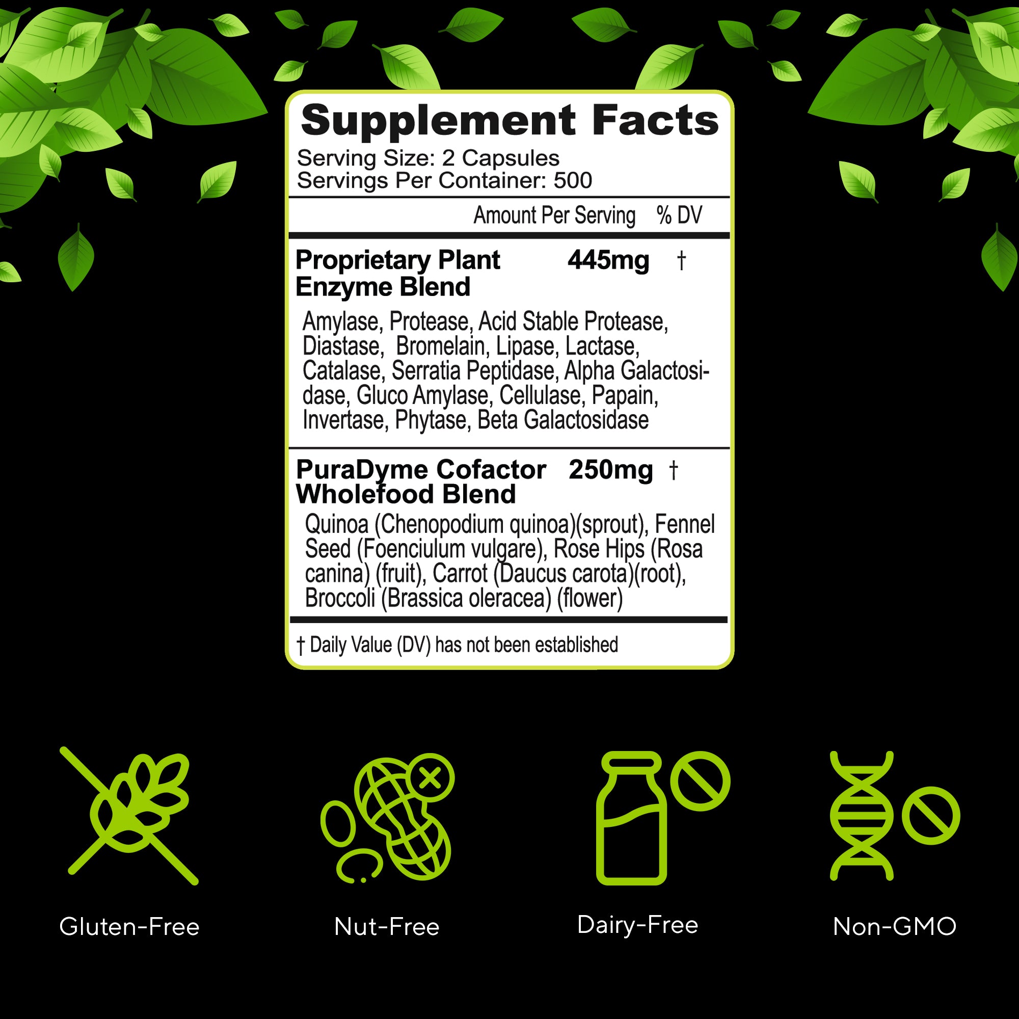 PURADYME LiyfZyme Super Digestive Enzymes