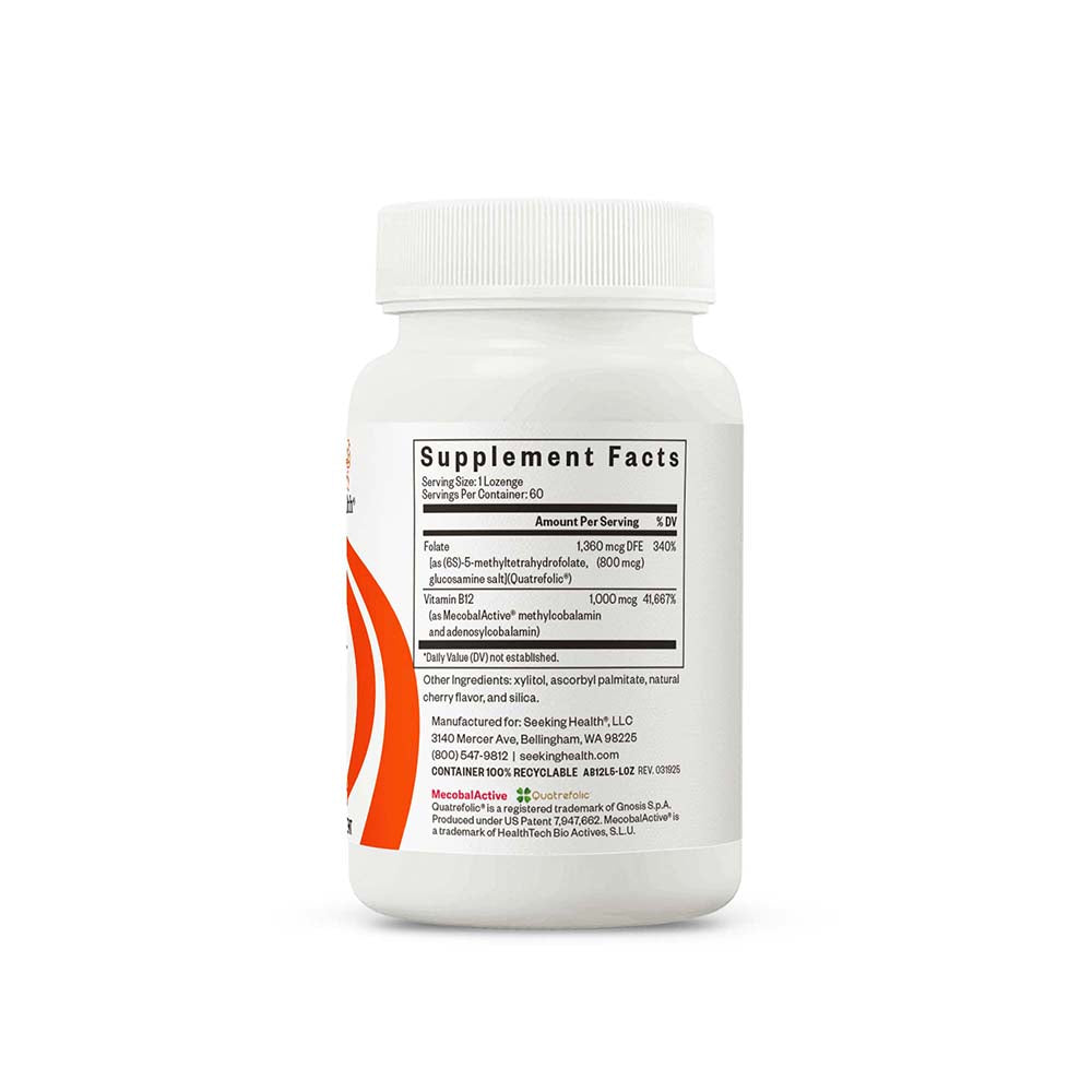 SEEKING HEALTH Methyl B12 with L-Methylfolate