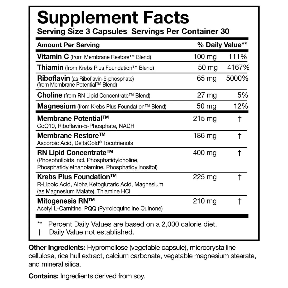 Researched Nutritionals Optimized Energy Duo™
