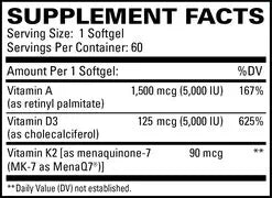 EuroMedica A•D•K2 Cardio Health™*