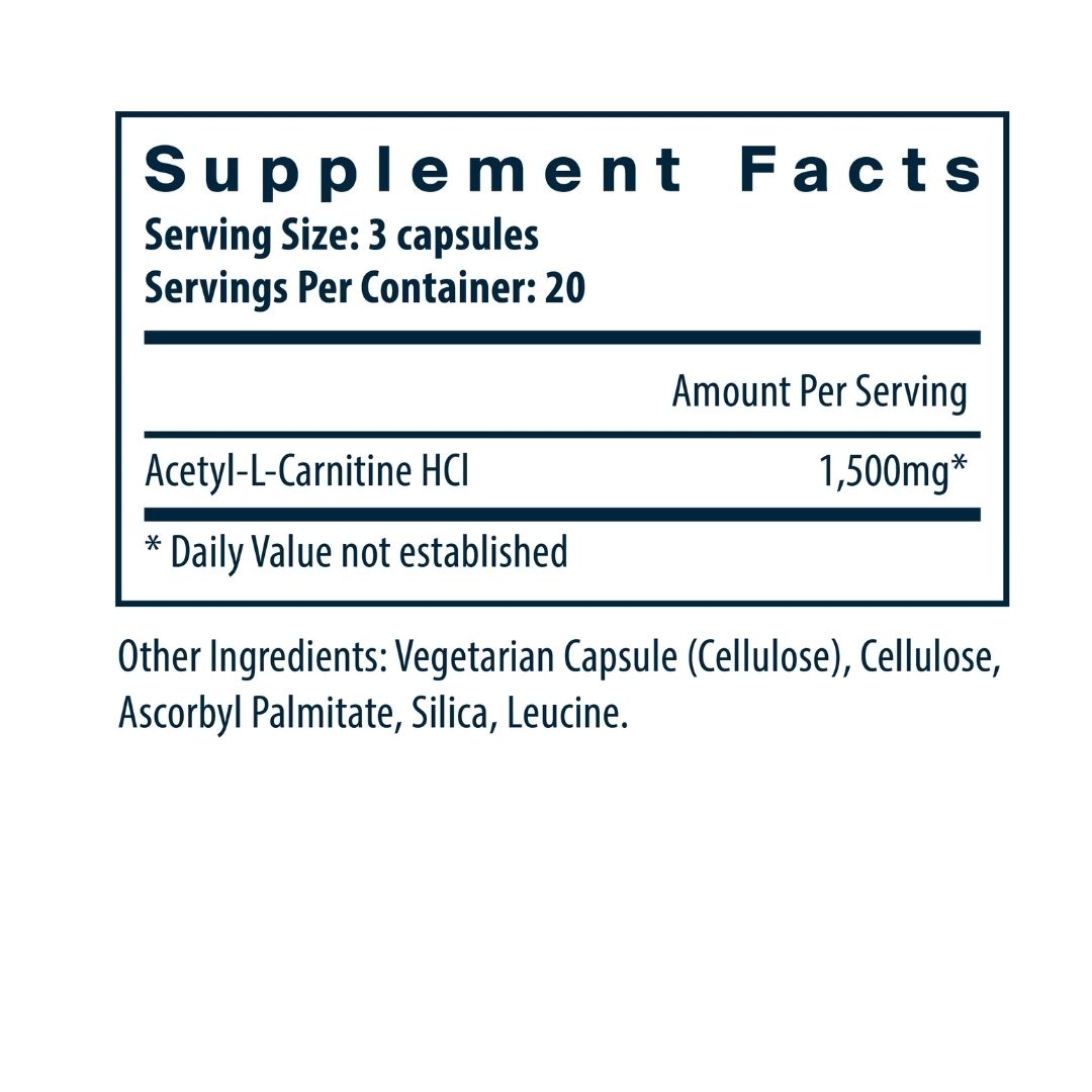 Vital Nutrients Acetyl L-Carnitine