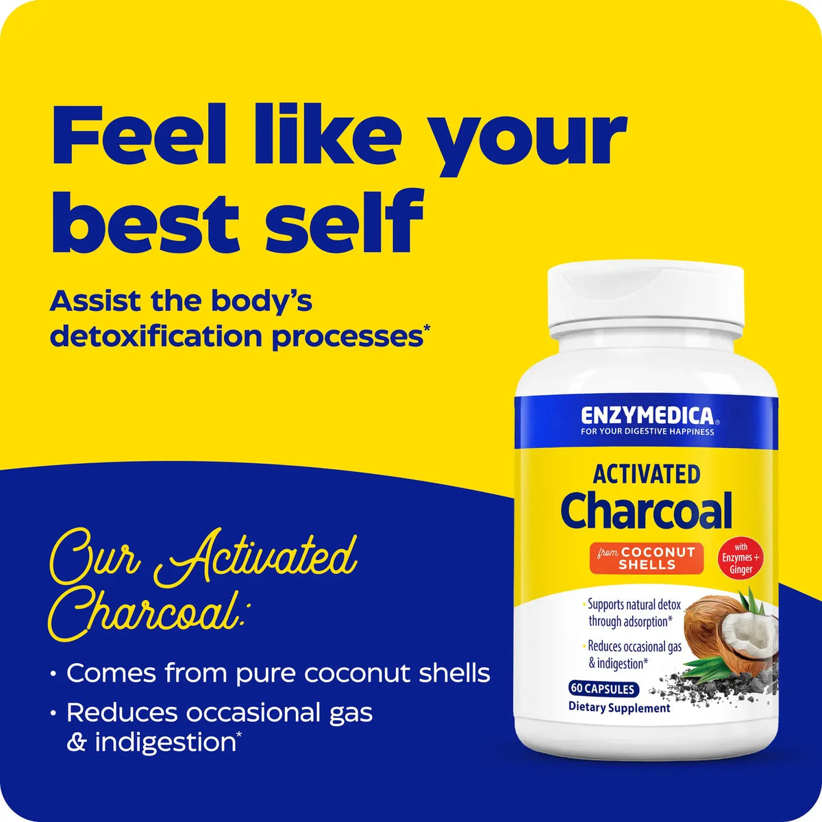 Enzyme Science Activated Charcoal