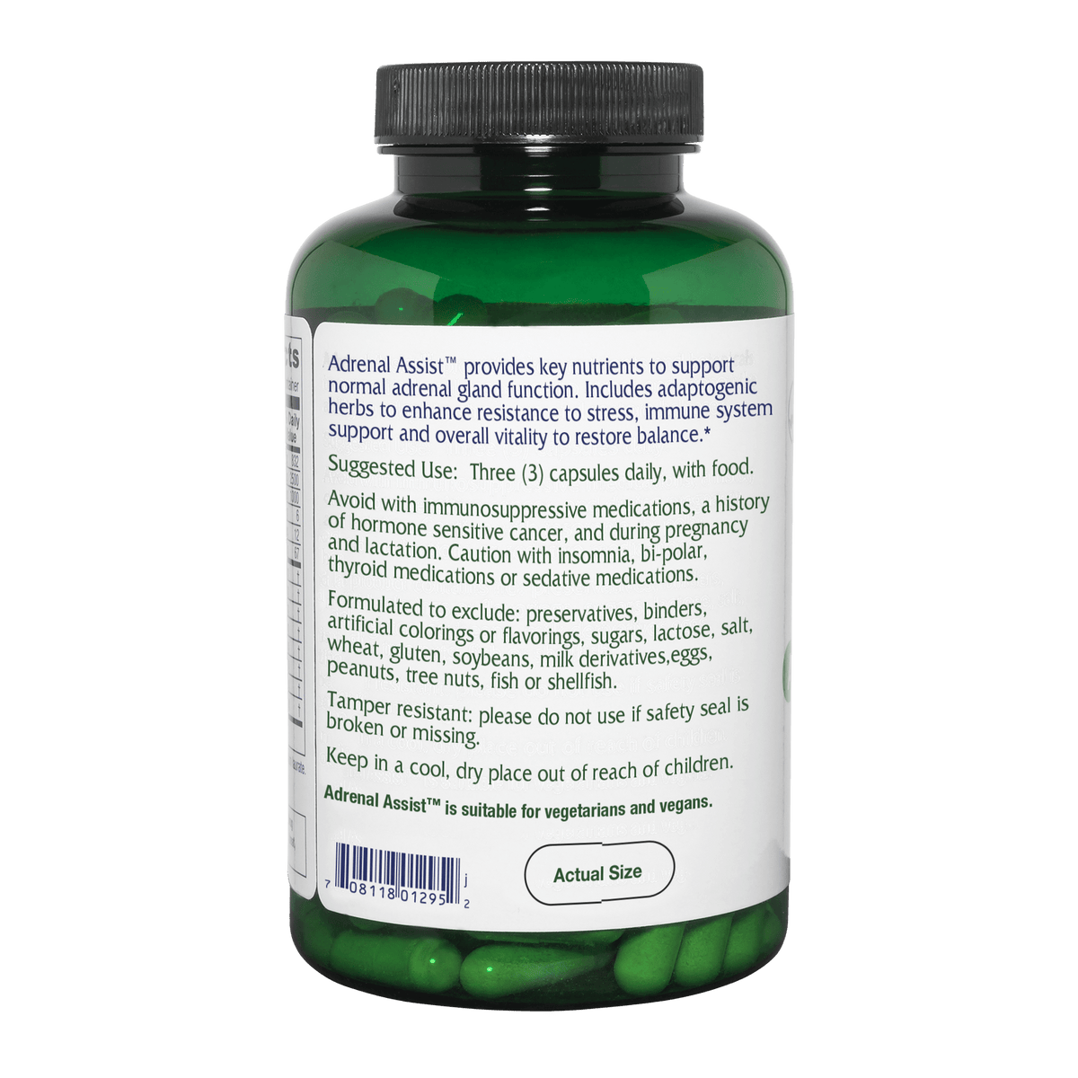 Adrenal Assist™ ~ Adrenal Support 180 Capsules