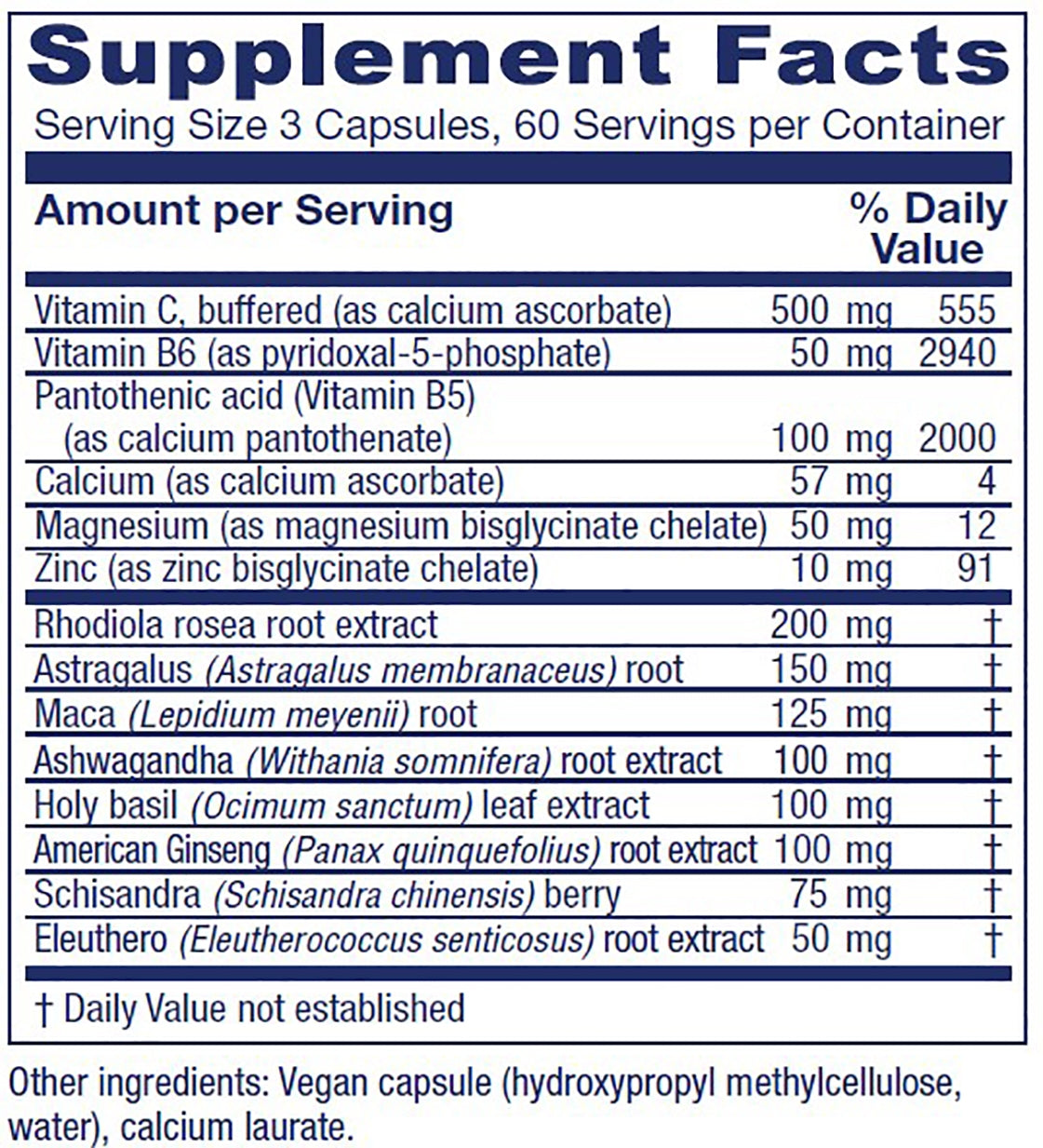 Adrenal Assist™ ~ Adrenal Support 180 Capsules