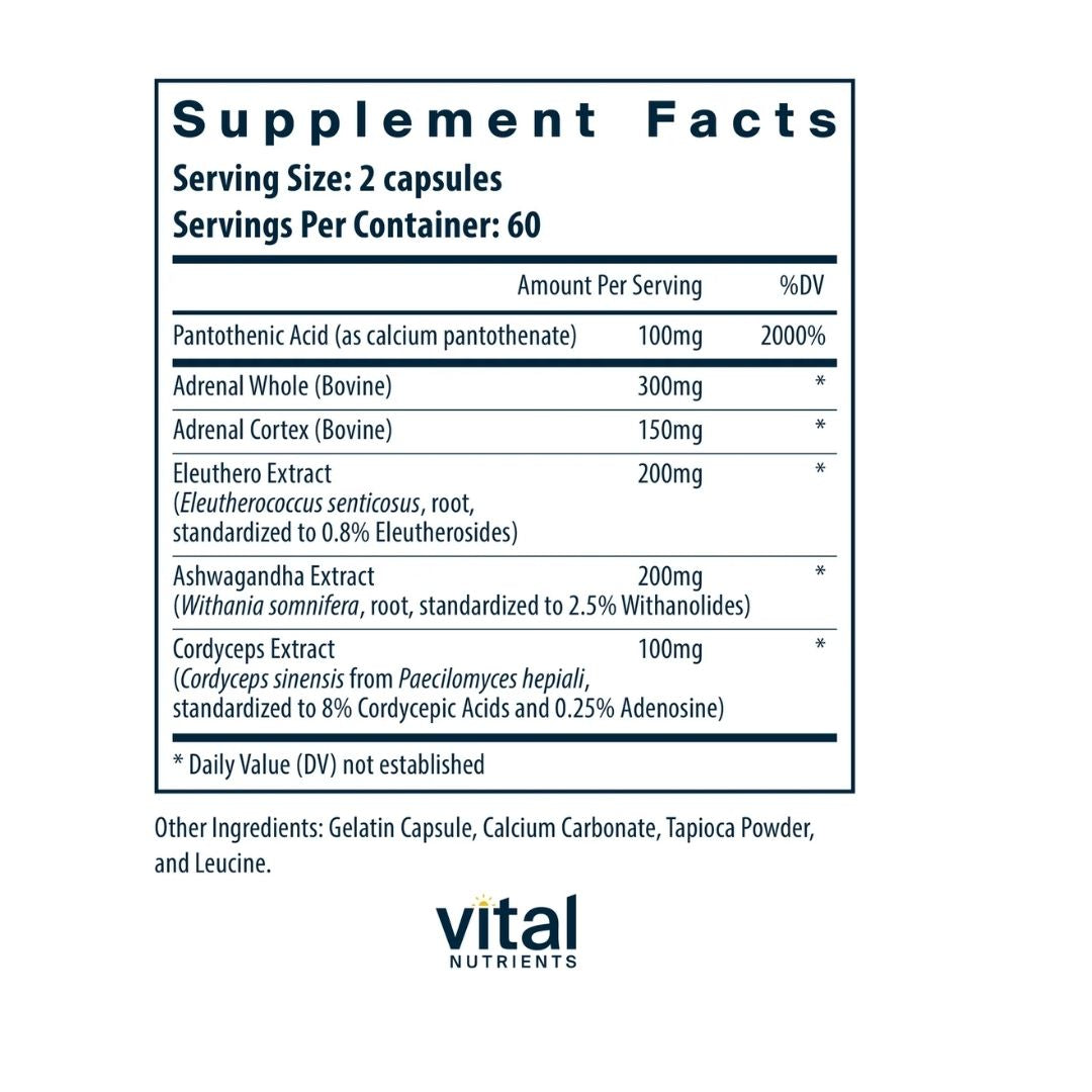 Vital Nutrients Adrenal Support*,