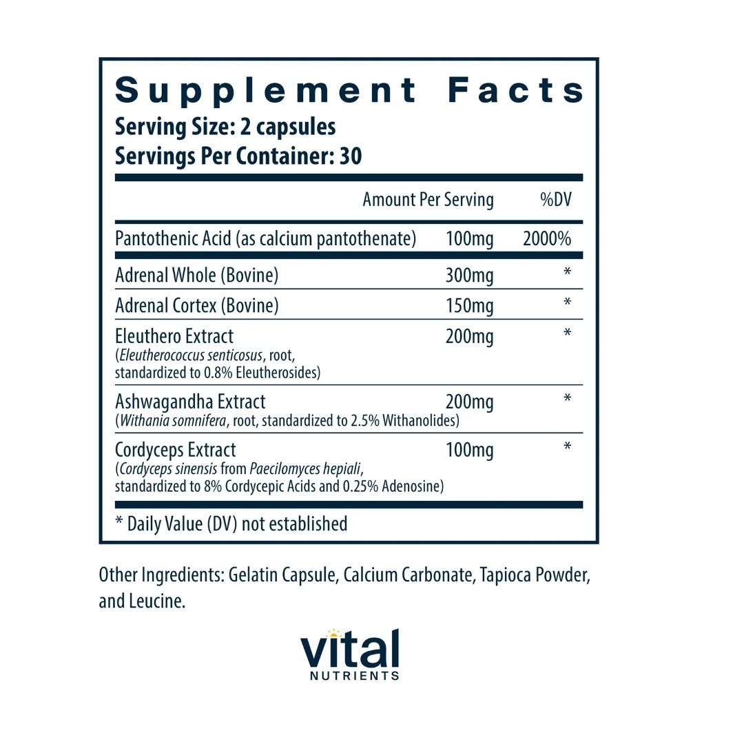 Vital Nutrients Adrenal Support*,
