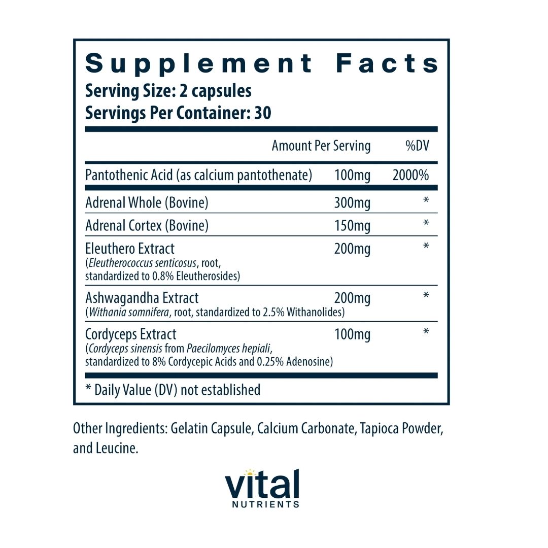 Vital Nutrients Adrenal Support*,
