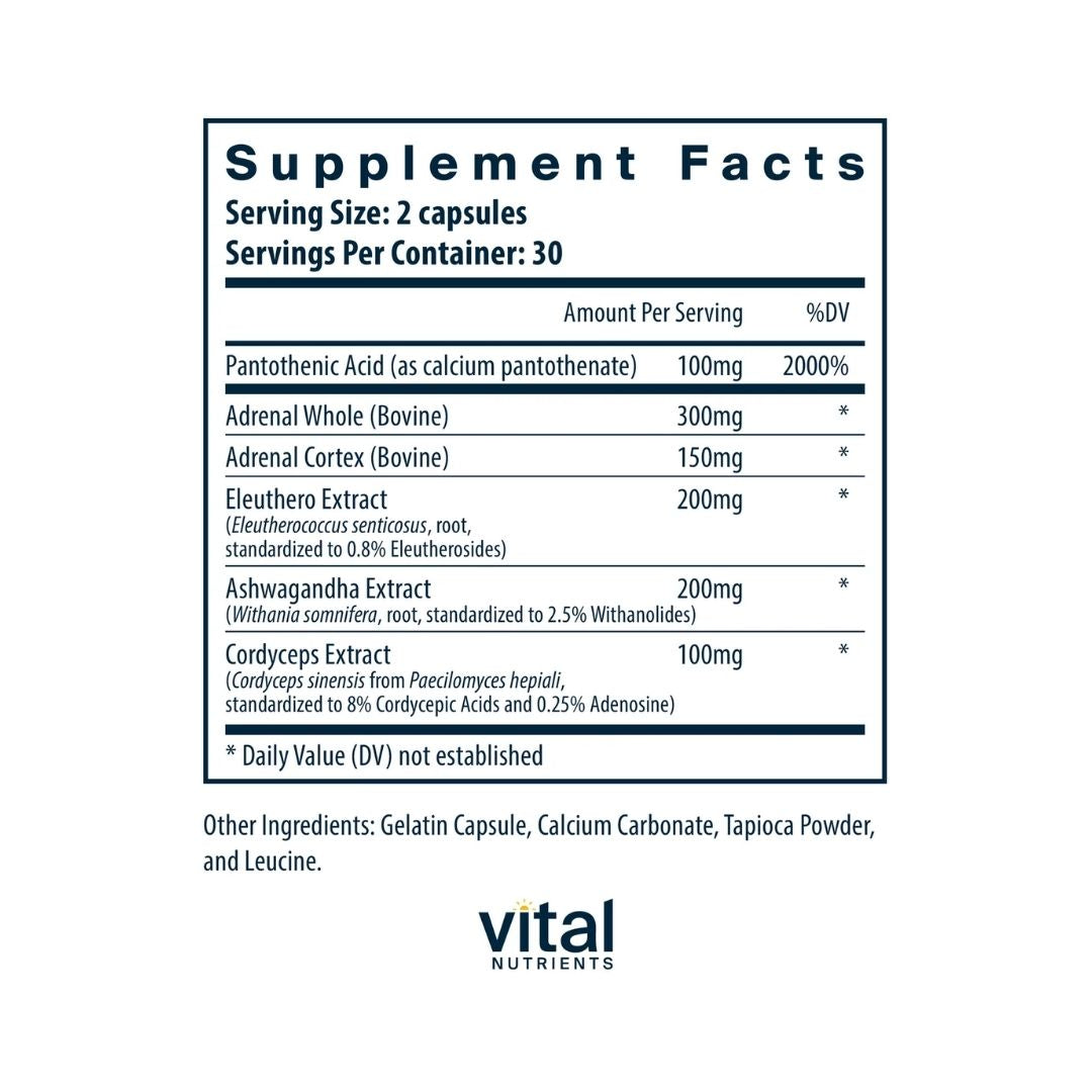 Vital Nutrients Adrenal Support*,