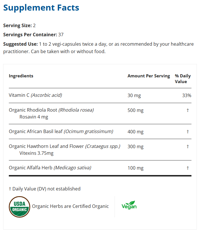 Restorative Formulations - Adrenal Px Balance 75 Capsules
