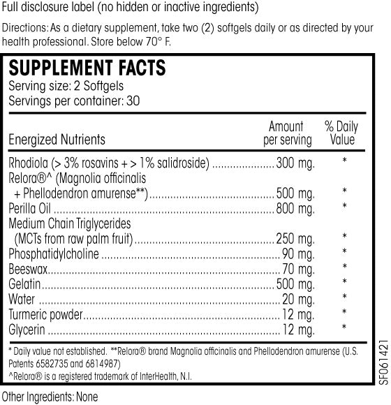 PERQUE Adreno Distress Guard™