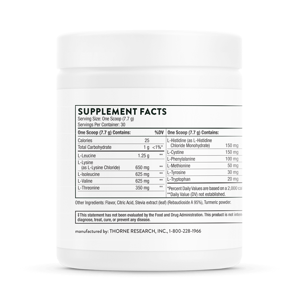 THORNE Amino Complex Lemon NSF