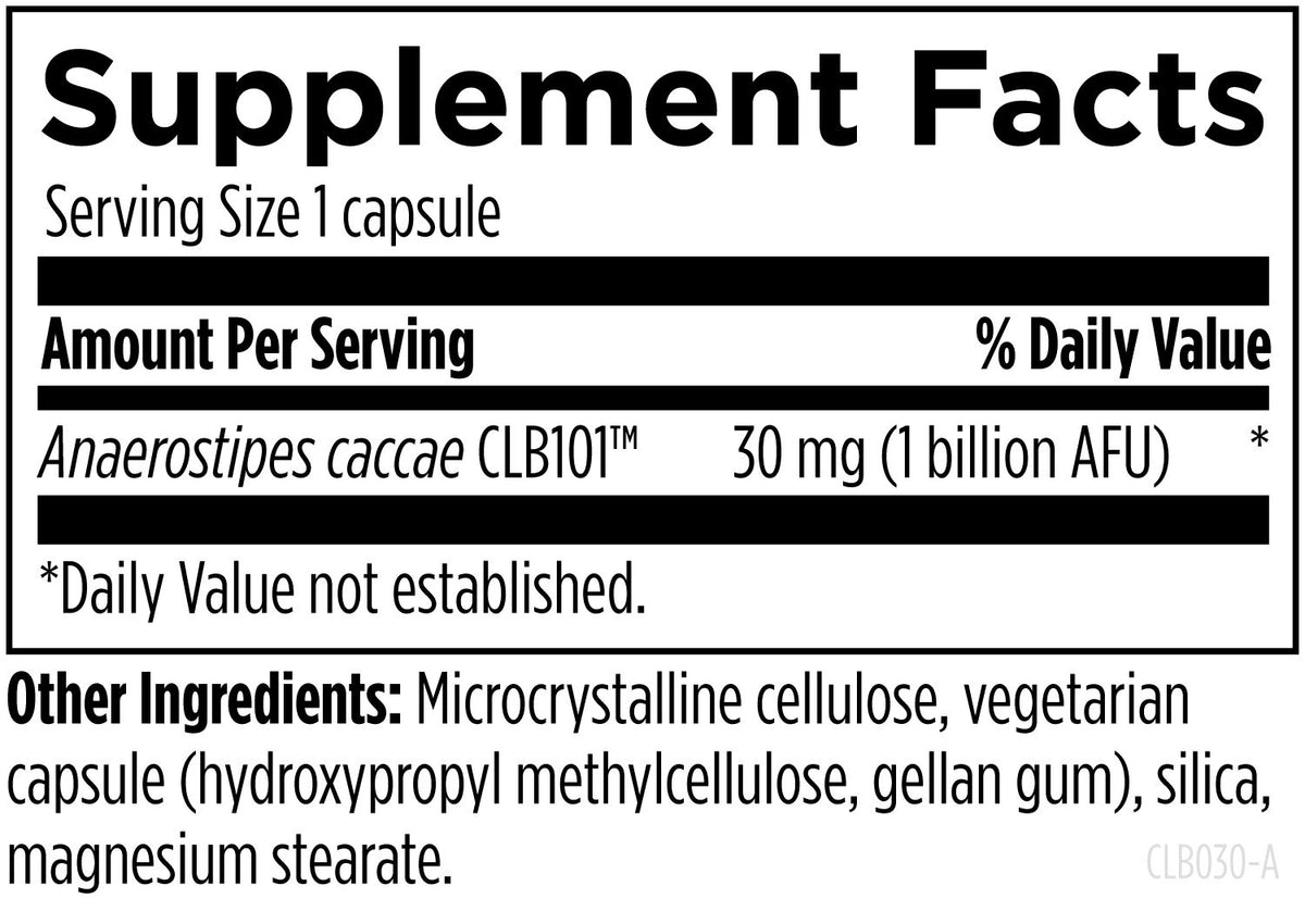 Designs for health Anaerostipes Probiotic