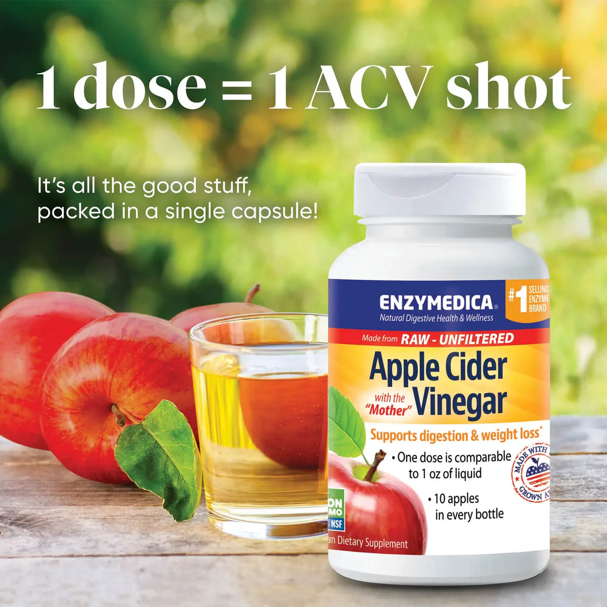 Enzyme Science Apple Cider Vinegar