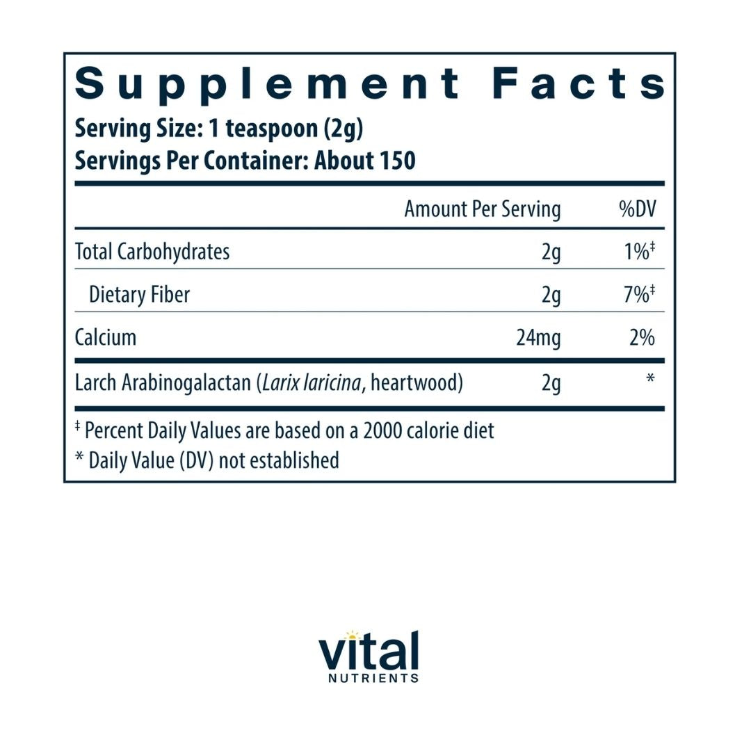 Vital Nutrients Arabinogalactan Powder