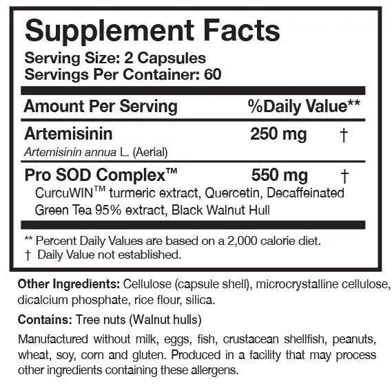 Researched Nutritionals Artemisinin SOD™