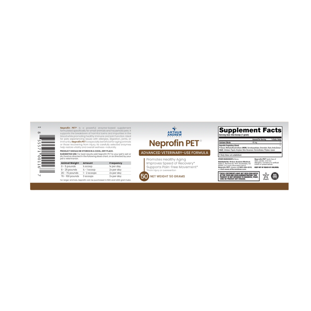 Arthur Andrew Medical Neprofin (PET)