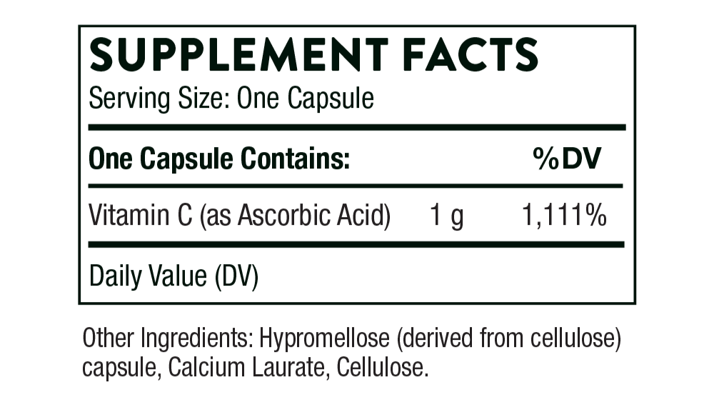 THORNE Ascorbic Acid