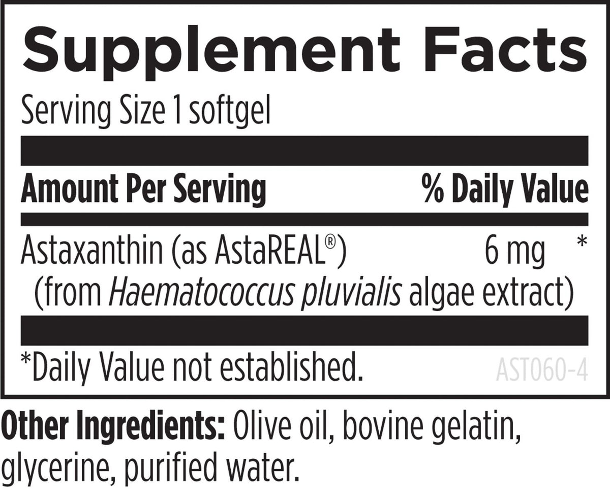 Designs for health Astaxanthin