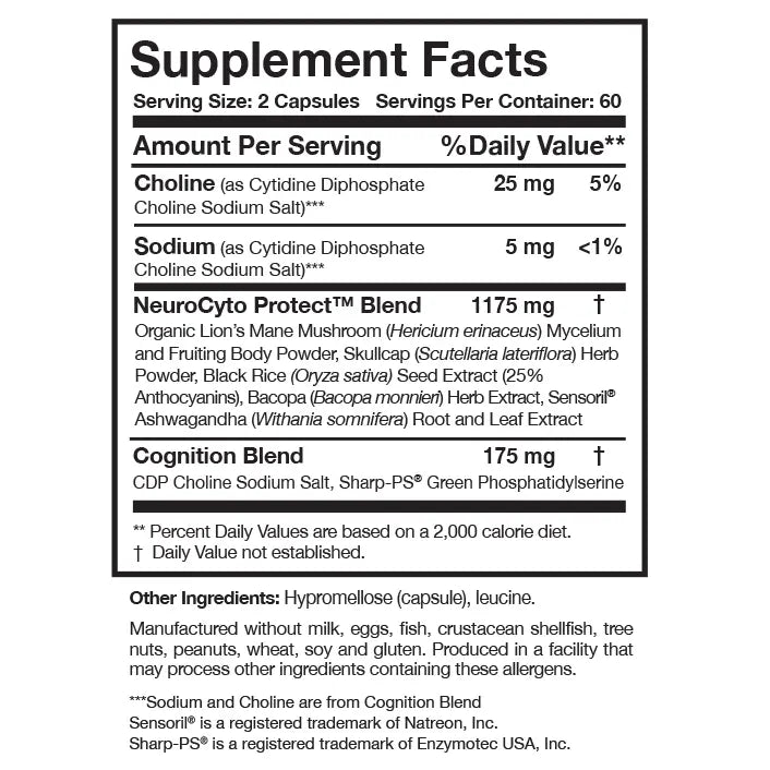 Researched Nutritionals BDNF Essentials®