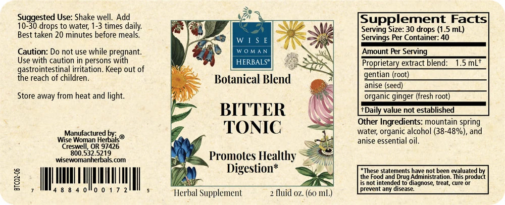 Wise Women Herbal Bitter Tonic