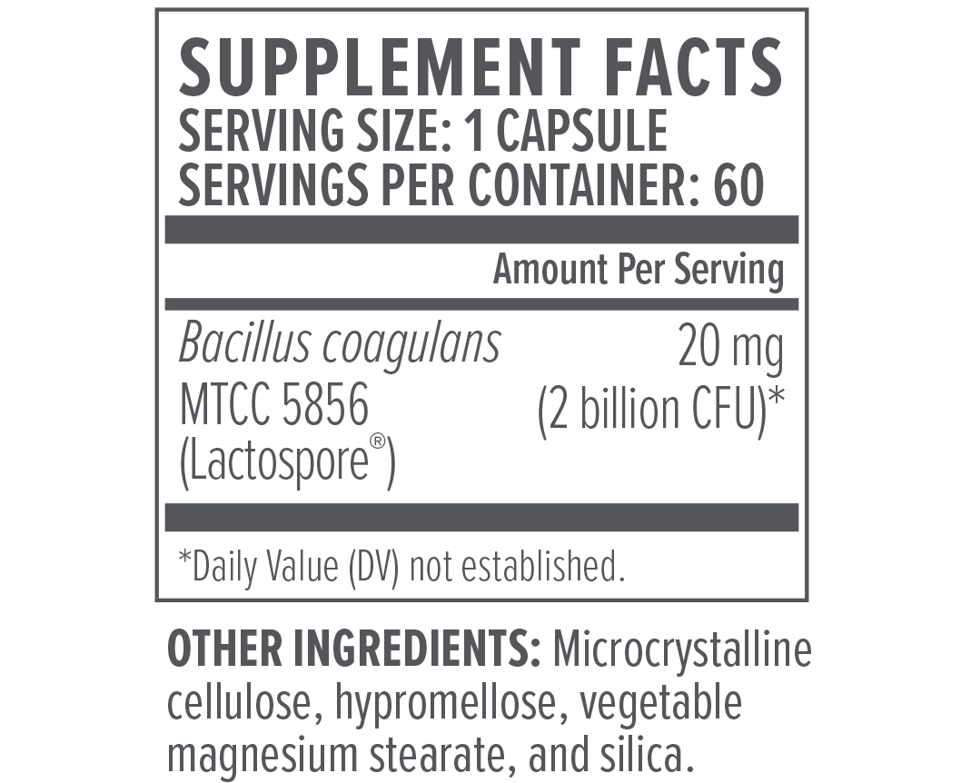 BIOTE Bacillus Coagulans