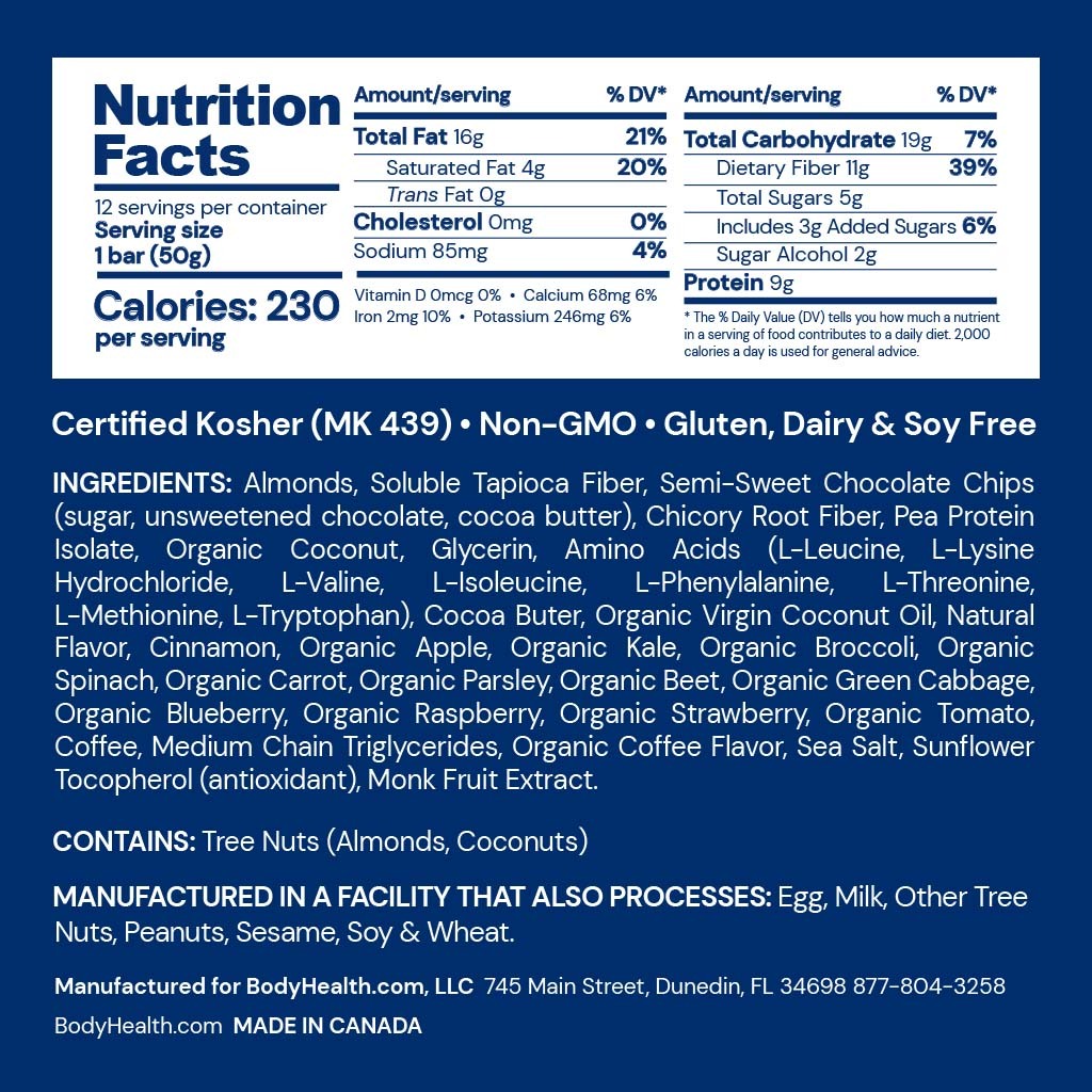 BODY HEALTH Perfect Amino Bar