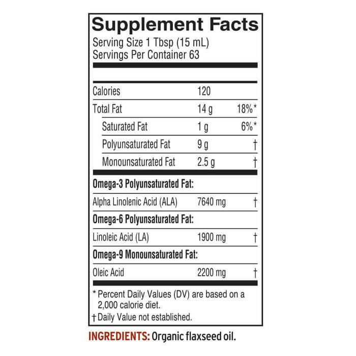 Fresh Flax Oil 32 oz