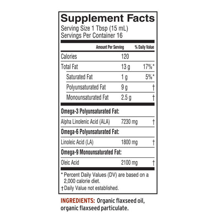 Lignan Flax Oil 16 oz