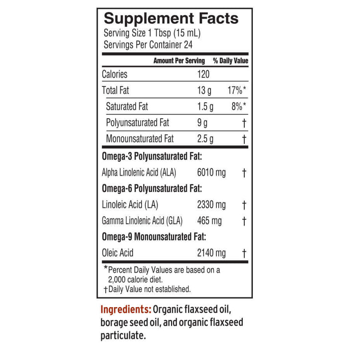 Lignan Omega Twin 12 fl oz