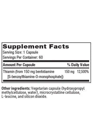 SFI HEALTH Benfotiamine