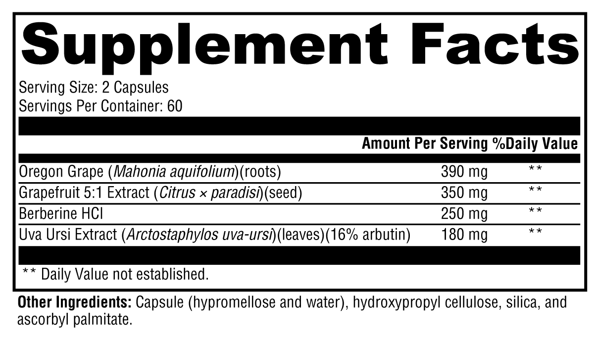 XYMOGEN Berbemycin 120 Capsules