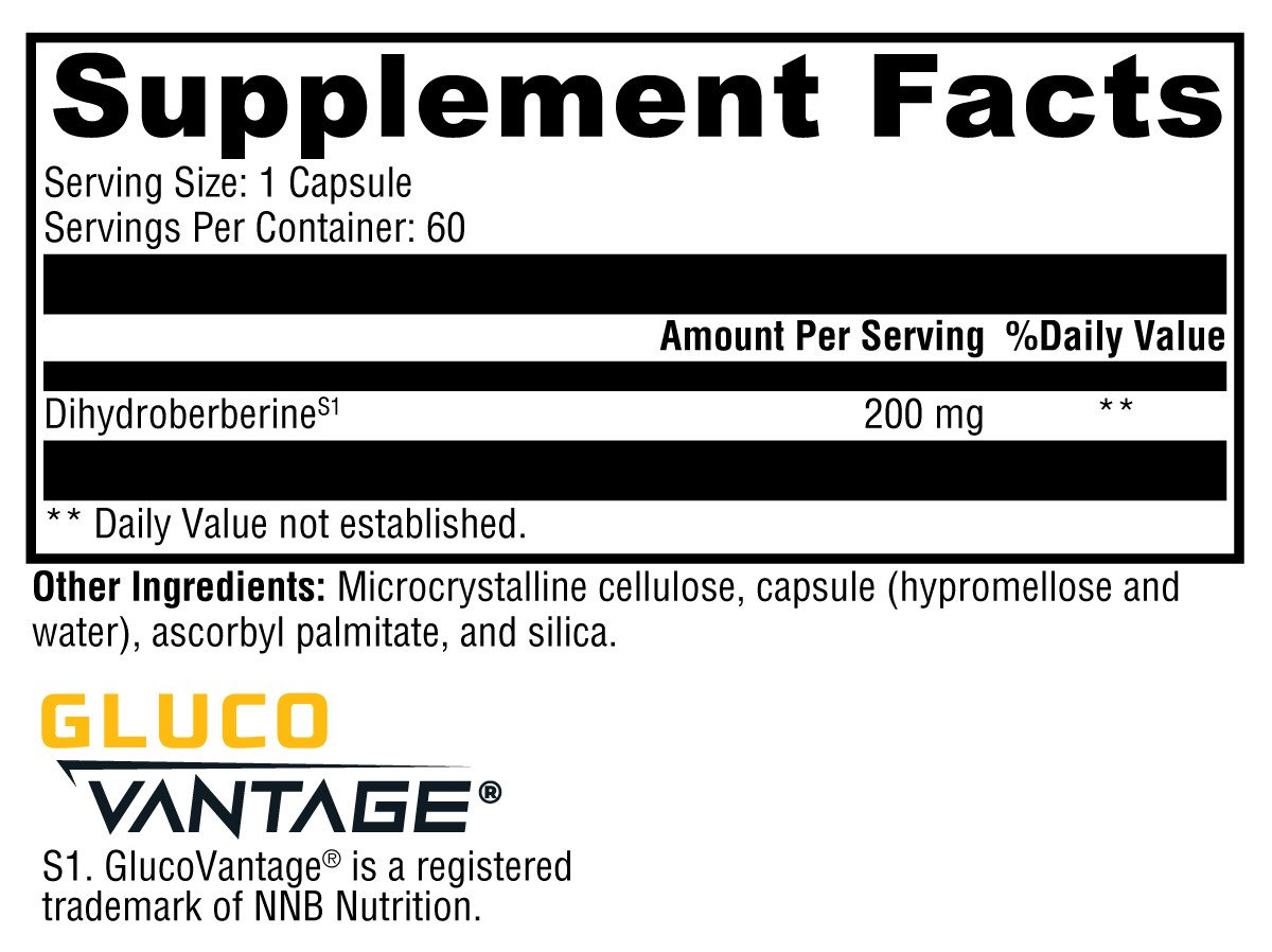 XYMOGEN Berberine ES-5 60 Capsules