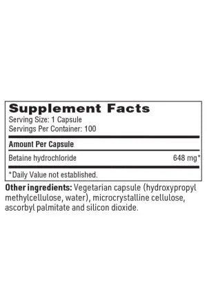 SFI HEALTH Betaine HCl