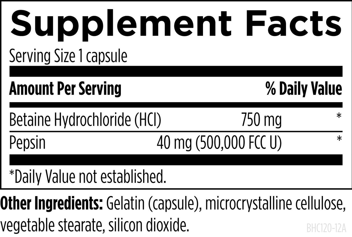 Designs for health Betaine HCl