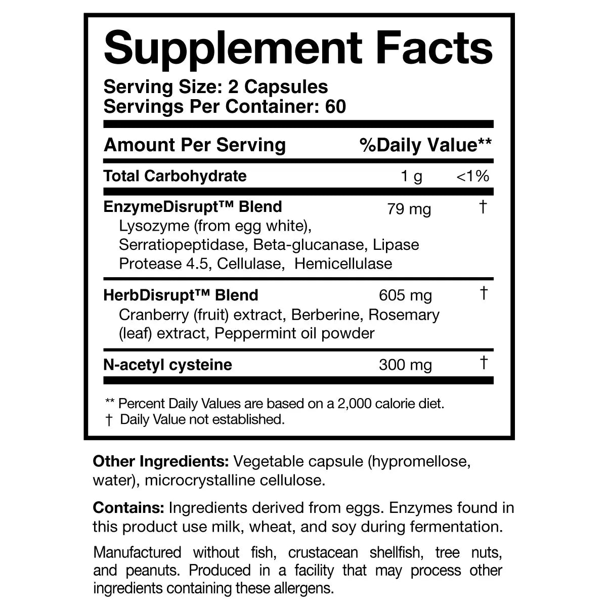 Researched Nutritionals BioDisrupt®