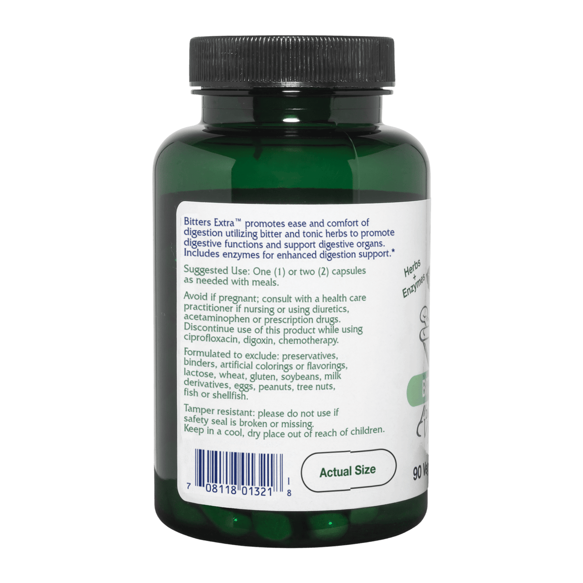 Bitters Extra™ ~ Digestion Support 30 Capsules