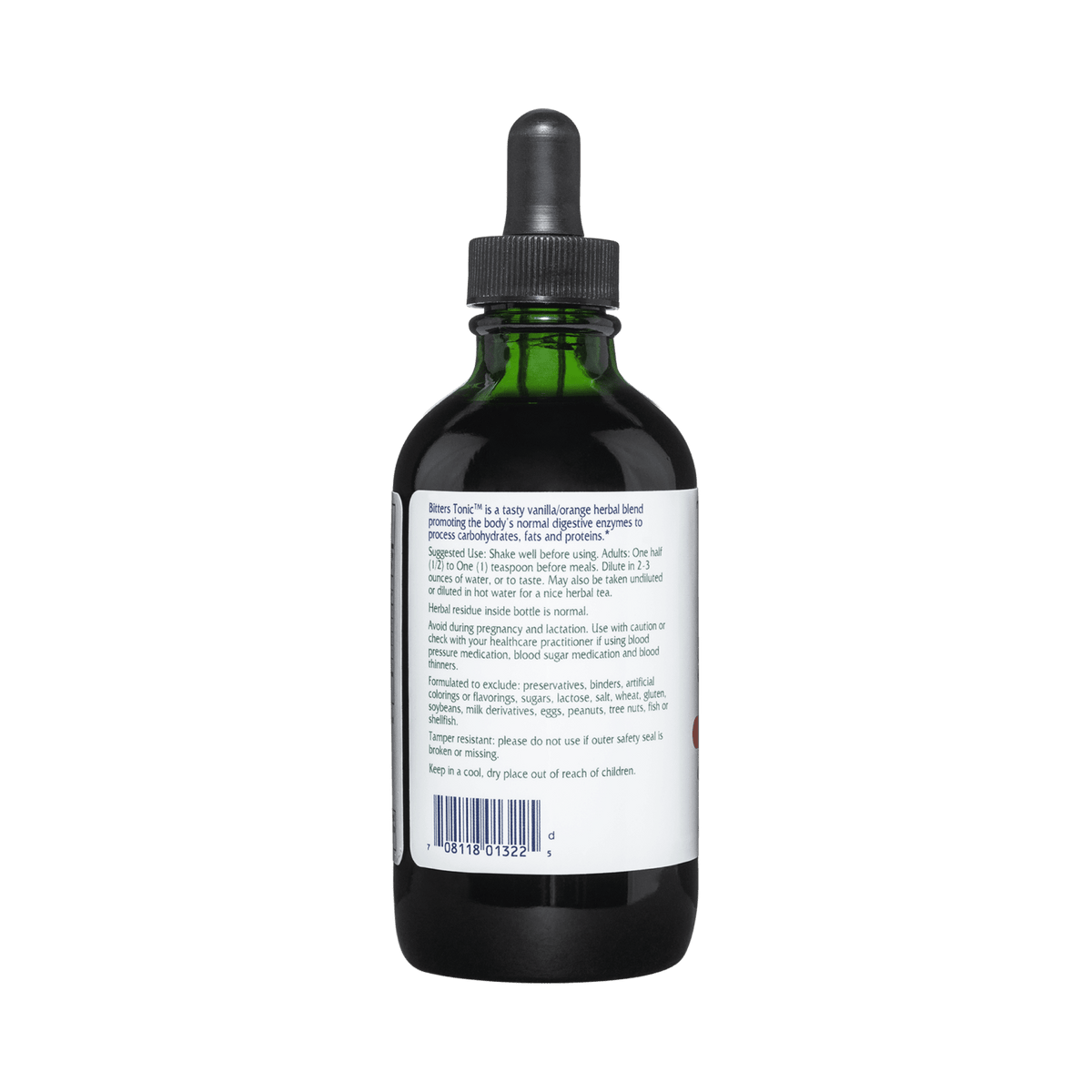 Bitters Tonic™ ~ Vanilla Orange Digestive Support ~ 4 ounces