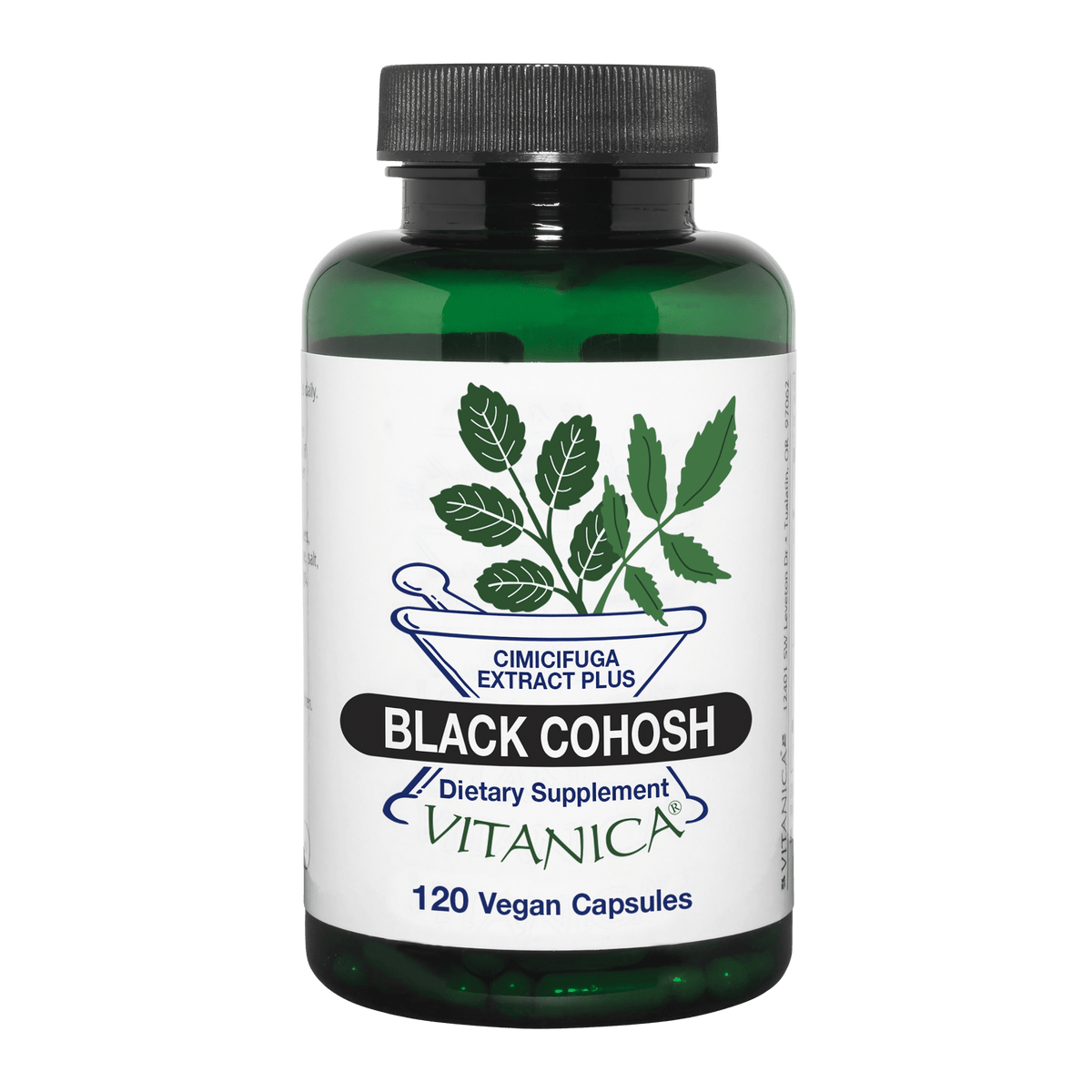 Black Cohosh ~ Cimicifuga Extract Plus 120 Capsules