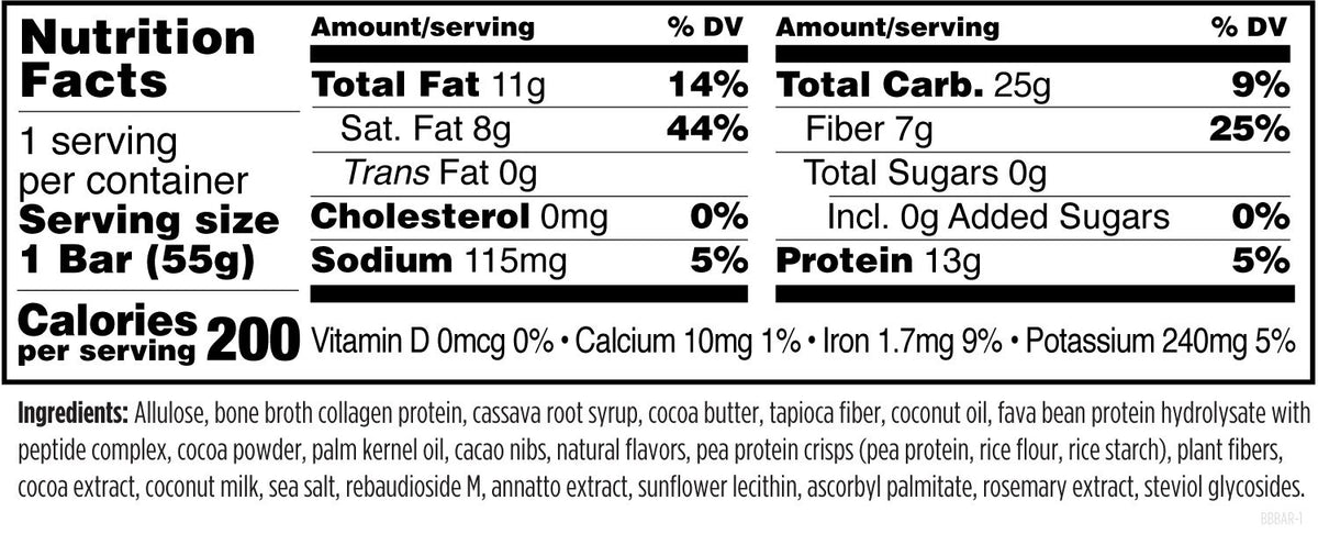 Designs for health Bone Broth Protein Power (Previously Fx Bar)