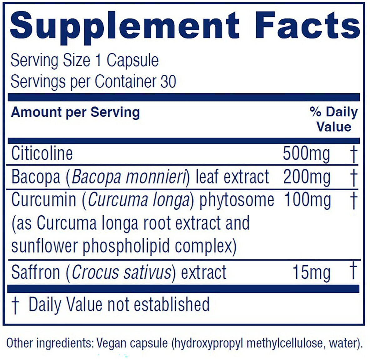 Brain Priority™ ~ Cognitive Support ~ 30 capsules