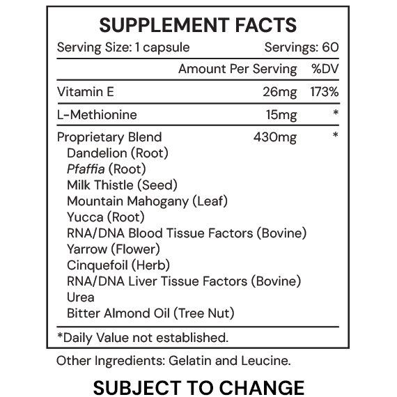 Systemic Formulas - CLNZ Chelator
