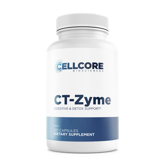 CellCore Biosciences CT-Zyme — supports digestive enzyme activity and nutrient absorption