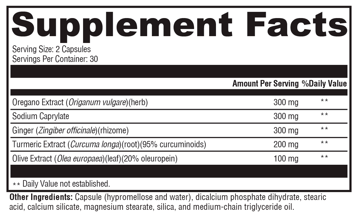 XYMOGEN Candicidal™ 60 Capsules