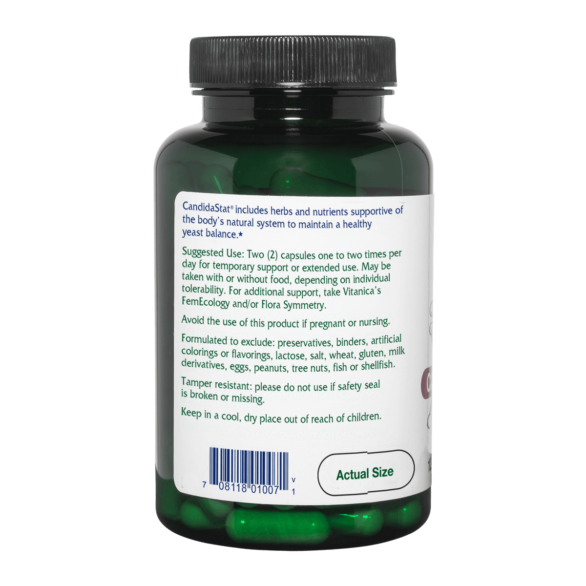 CandidaStat® ~ Yeast Balance Support - 120 Capsules
