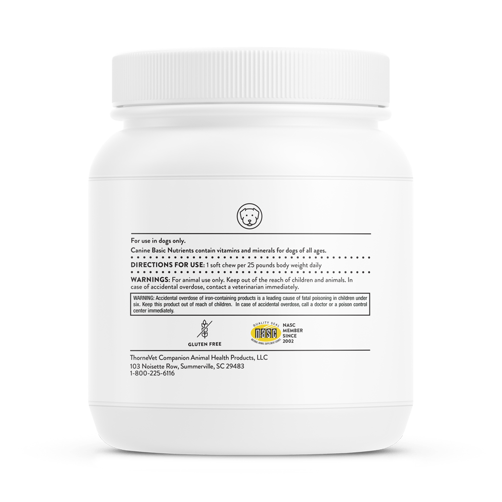 THORNE Canine Basic Nutrients