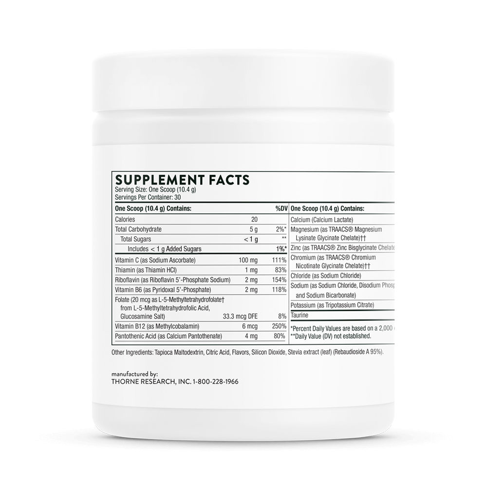 THORNE Catalyte Lemon Lime NSF