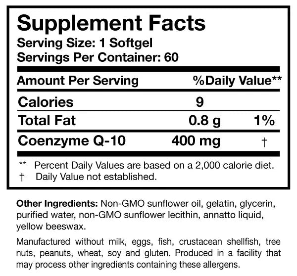 Researched Nutritionals CoQ10 Power™