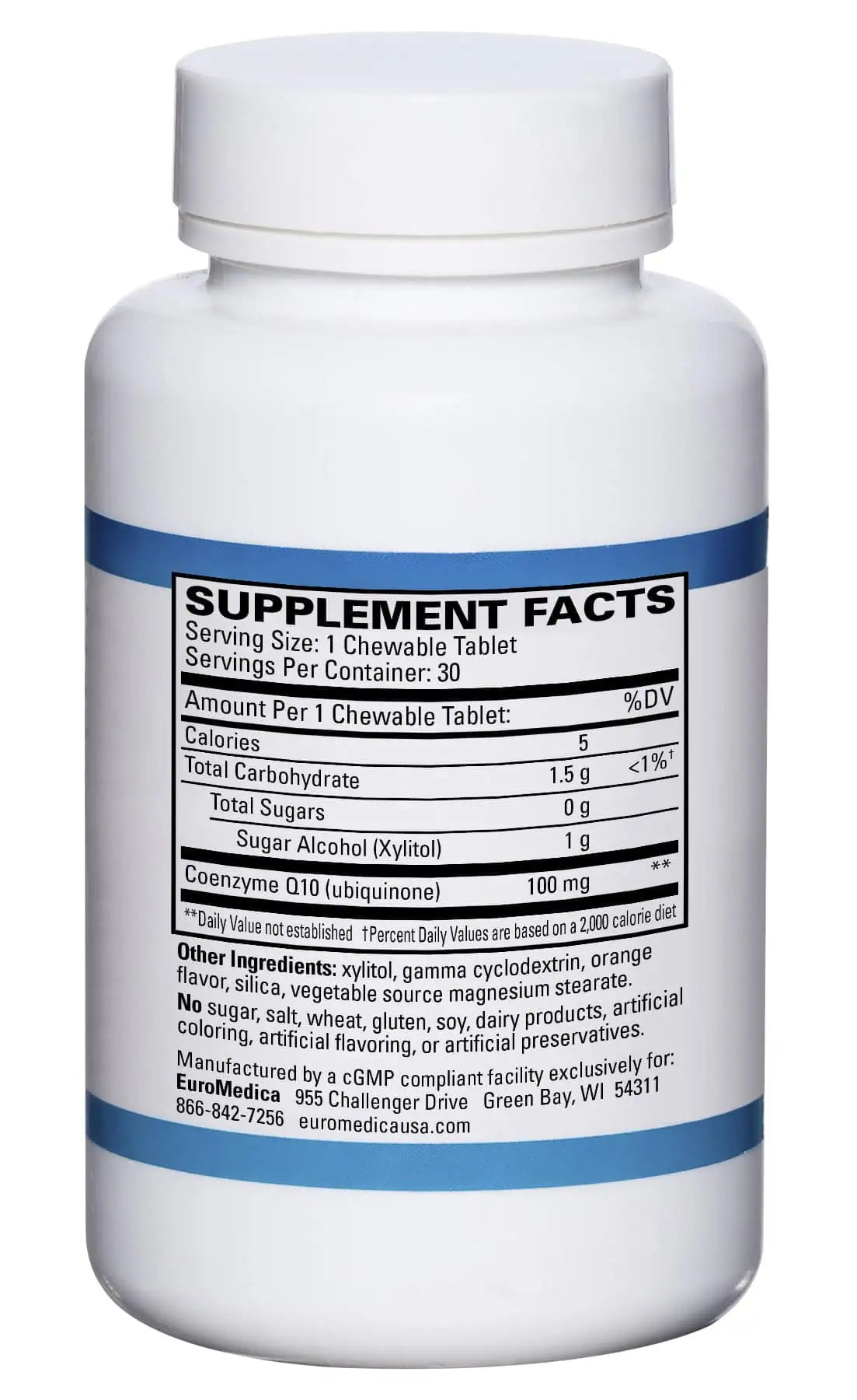 EuroMedica CoQ10 100 mg